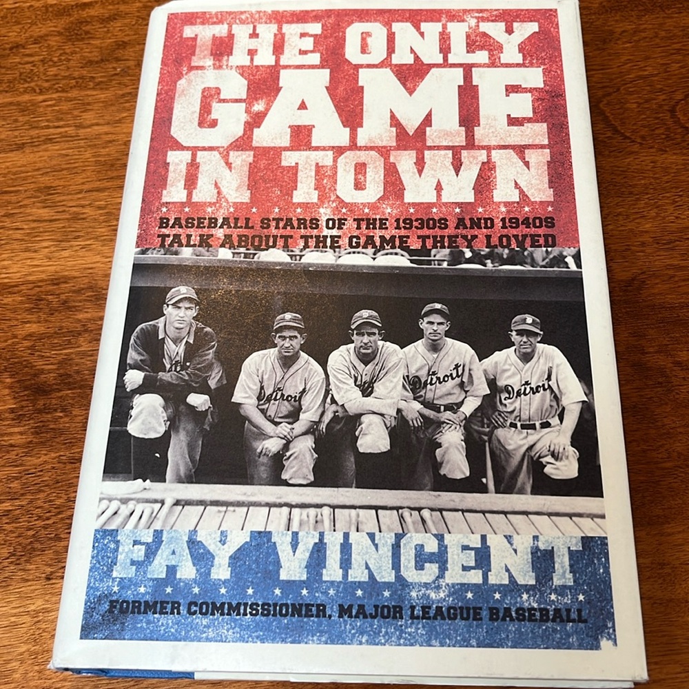 The Only Game in Town baseball book